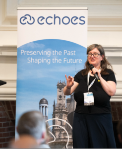 Sally Chambers, DARIAH, ECHOES Launch Key Note Speaker