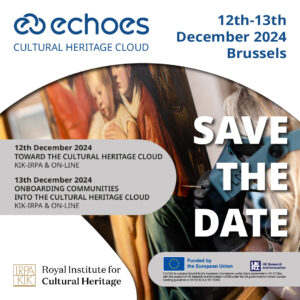 Save the date flyer image - ECHOES Policy event 11 Dec